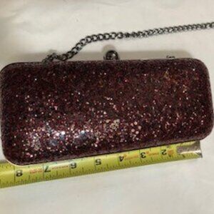White House Black Market Ella Rosey Sequin Clutch Bag